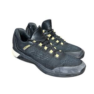 Adidas Crazylight Boost Nations Black/ Gold Men’s Sneakers - sz 16